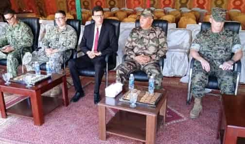 تارودانت :بشراكة مع القوات المسلحة المغربية… القوات المسلحة الأمريكية تسلم قاعتين لفائدة مؤسسة الرعاية الاجتماعية دار الطالب و الطالبة بجماعة أساكي+”صور”