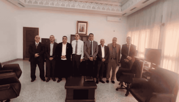 عامل اقليم اشتوكة أيت باها يستقبل رئيس غرفة الصناعة التقليدية لجهة سوس ماسة