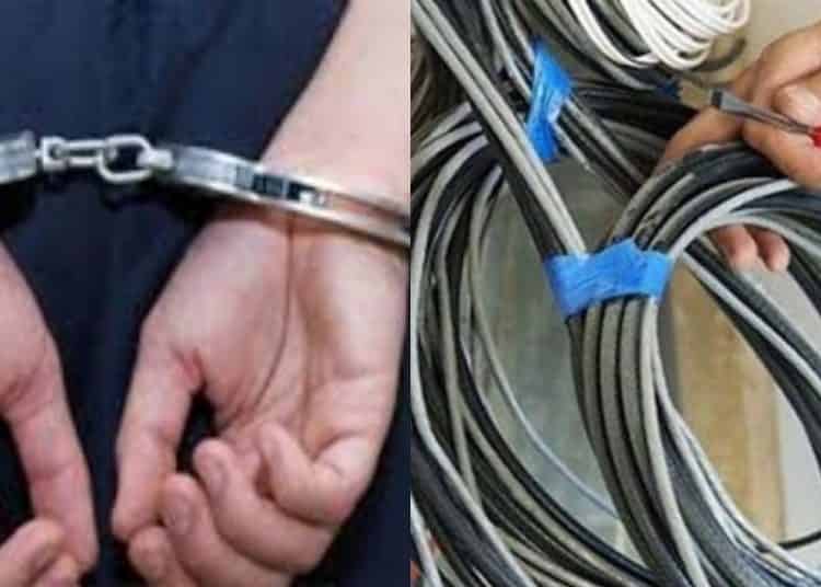 المركز القضائي للدرك ببيوكرى يوقف عصابة متخصصة في سرقة الأسلاك الهاتفية