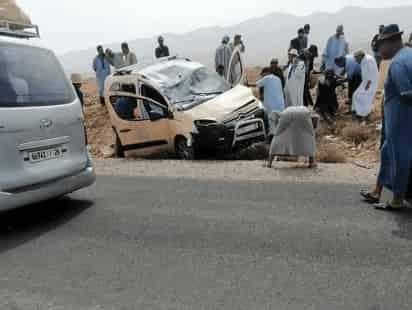 جرحى في حادثة سير بين إمنتانوت ومراكش￼