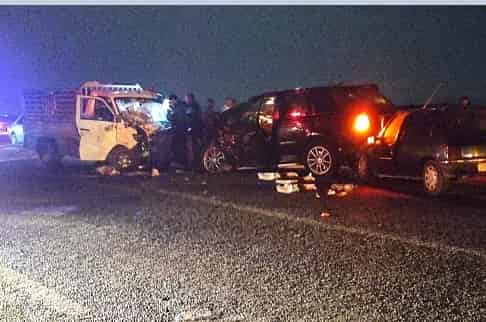 عااجل..قتيلين و7 جرحى في حادثة سير خطيرة بين تيزنيت وأكلو