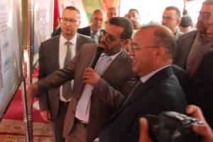 القليعة – أبو الحقوق يعطي انطلاقة و وضع الحجر الاساس لعدد من المشاريع التنموية بمناسبة ذكرى تورة الملك و الشعب￼