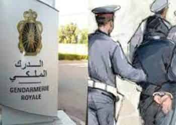 الدراركة:مروج يسقط في قبضة الدرك الملكي وبحوزته كمية من المخدرات  وأسلحة بيضاء