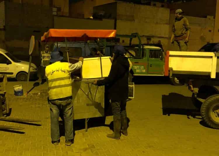 أيت ملول : سلطات المقاطعة الأولى تشن حملة واسعة لتحرير الملك العمومي من المخالفين