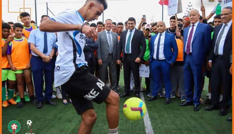 لقجع وبنسعيد يعطيان الإنطلاقة الرسمية لدوري الأحياء لكرة القدم “الطريق إلى المونديال”￼