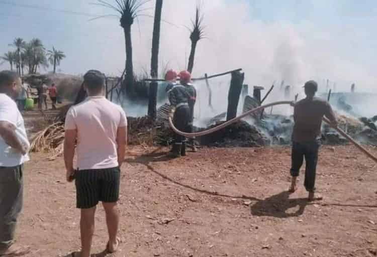 إطفائيون يسيطرون على حريق بمدينة مراكش
