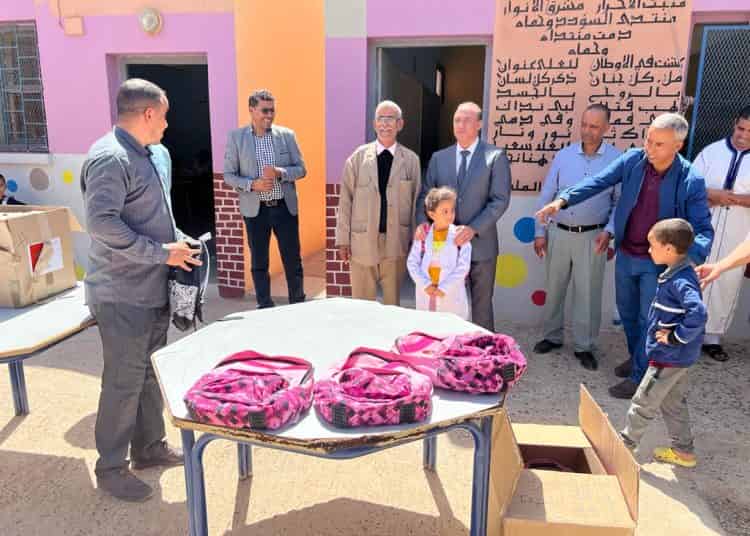 تارودانت:السلطة المحلية بقيادة احمر تضرف على مجموعة من الأنشطة التضامنية و الاجتماعية”صور”