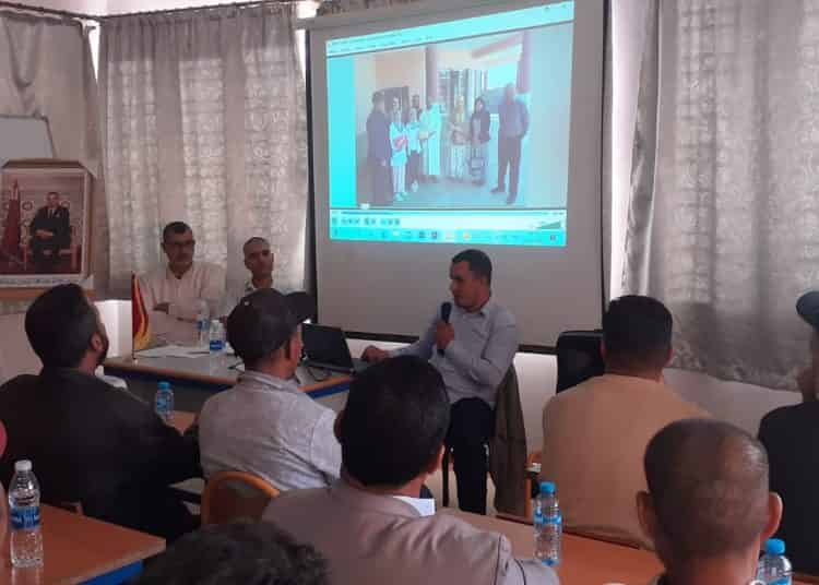تارودانت اعدادية زاوية سيدي الطاهر تحتفل باليوم الوطني لجمعية أمهات و أباء وأولياء التلاميذ