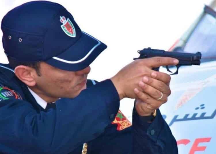 رصاص الأمن بالعيون يوقف جانحاً خطيراً