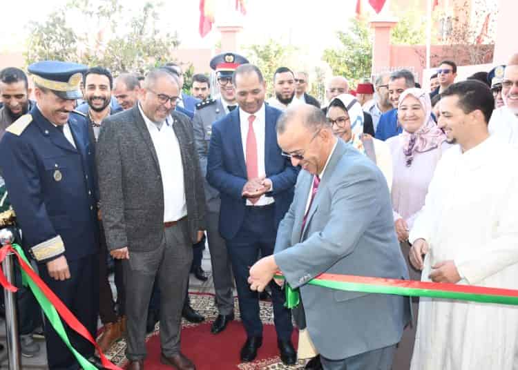 عامل عمالة إنزكان أيت ملول يشرف على تدشين مقر دائرة أحواز و يفتتح أشغال  القافلة الطبية بأولاد داحو