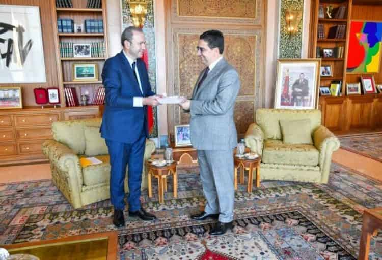 سفير فرنسا بالمغرب يقدم أوراق اعتماده لناصر بوريطة