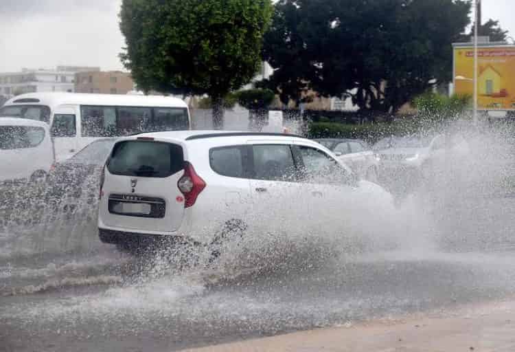 نشرة إنذارية: أمطار قوية تتجاوز نسبتها 90 ملم يومي الأربعاء والخميس