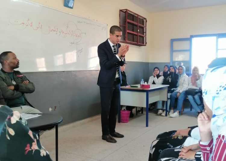 اشتوكة ايت باها ..رجال الحموشي ببيوكرى ينخرطون في حملة تحسيسية حول الجريمة الإلكترونية