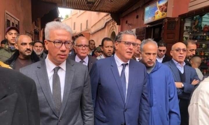 أخنوش في مقدمة مشيعي جنازة والدة الوزيرة فاطمة الزهراء المنصوري بمراكش