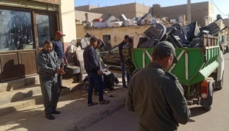 سلطات بوجدور تشن حملة واسعة لتحرير الملك العمومي
