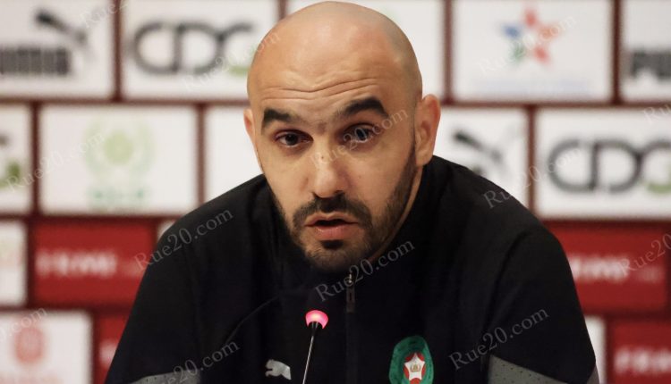 أول تعليق للركراكي على التعليقات العنصرية لموظف فندق المنتخب في مدريد