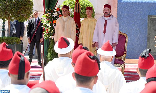 جلالة الملك يترأس بالمضيق حفل استقبال بمناسبة عيد العرش المجيد