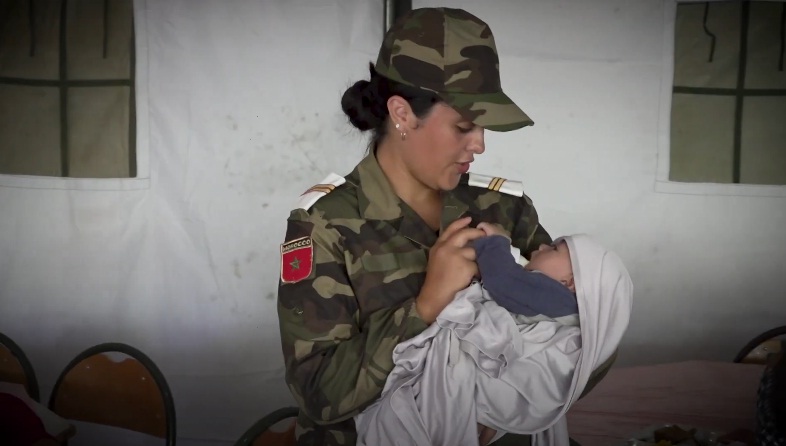 جانب من التدخلات الميدانية لمختلف تشكيلات القوات المسلحة الملكية في تدبير فاجعة زلزال الحوز