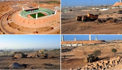 انطلاق أشغال تأهيل ملعب أدرار في أكادير