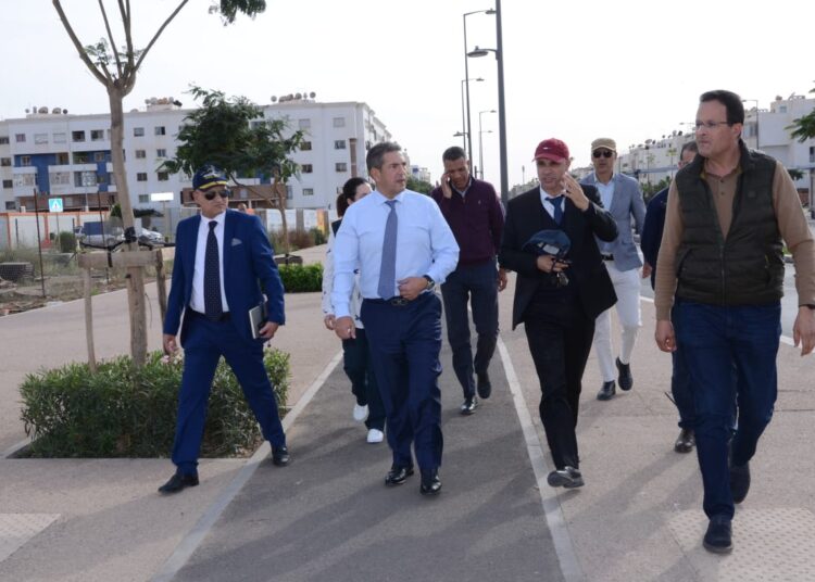ضرورة تحسين المشهد الحضري: والي جهة سوس ماسة يلتقط عن كثب أوضاع المناطق الحضرية بأكادير