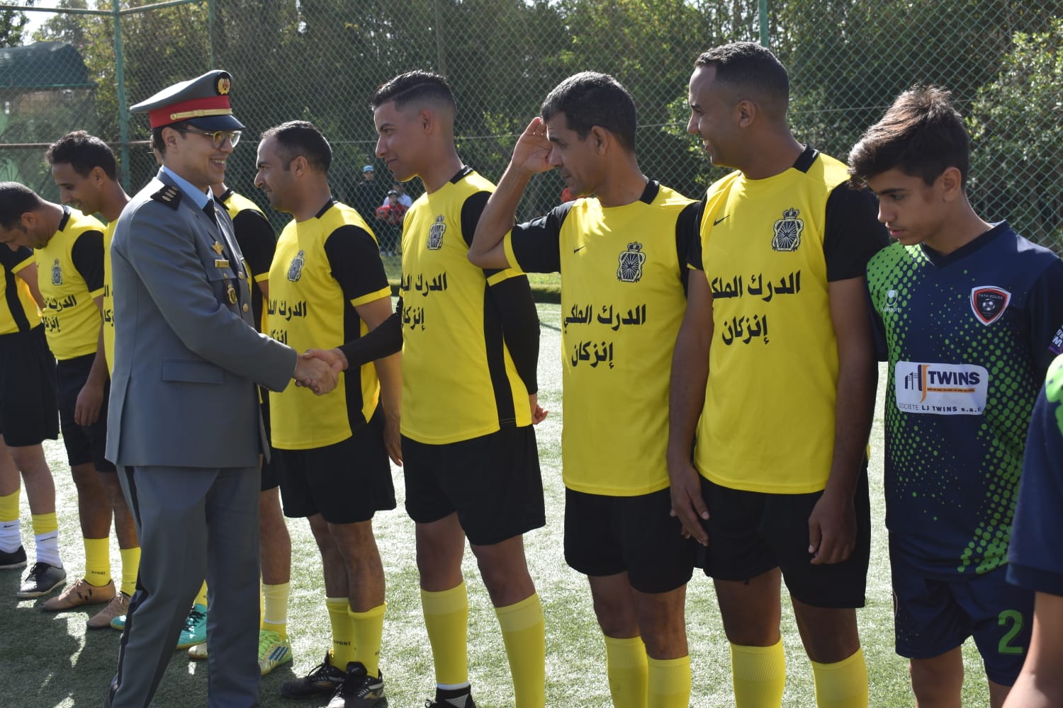 “مواجهات حماسية تجمع سرايا الدرك الملكي بأكادير في دوري كرة القدم بمناسبة الذكرى الـ 68 لتأسيس القوات المسلحة الملكية”