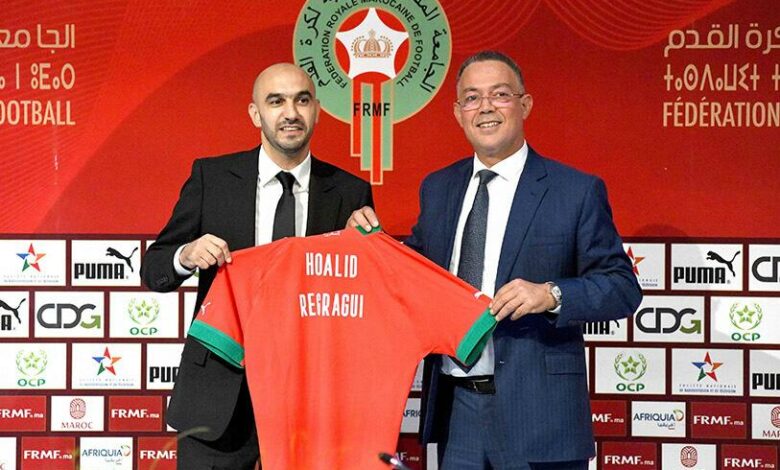 الجامعة الملكية المغربية لكرة القدم تجدد ثقتها في وليد الركراكي مدربا للمنتخب الوطني