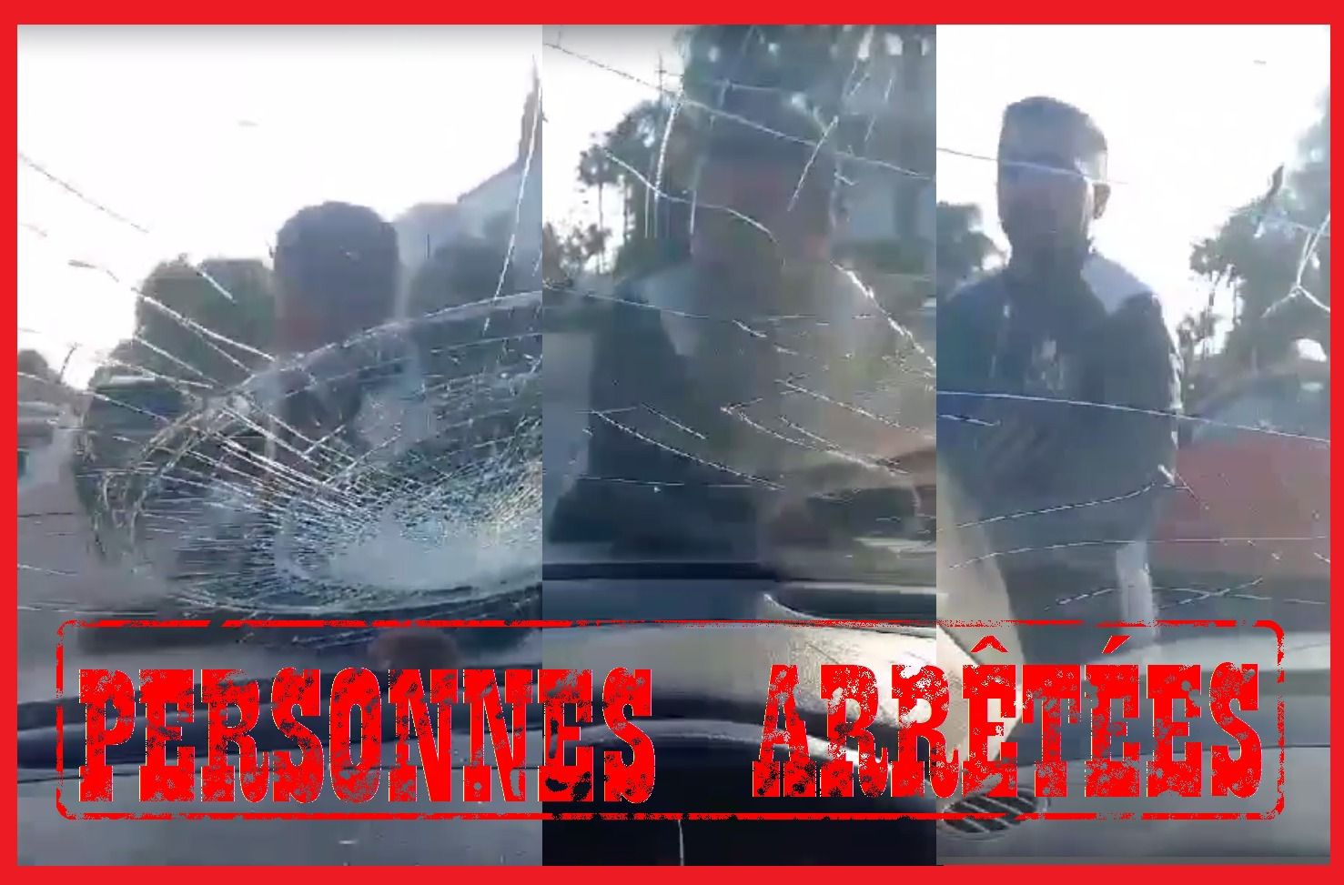 ولاية أمن الدار البيضاء تتفاعل مع فيديو اعتلاء شخص للواقي الزجاجي لسيارة بالشارع العام.