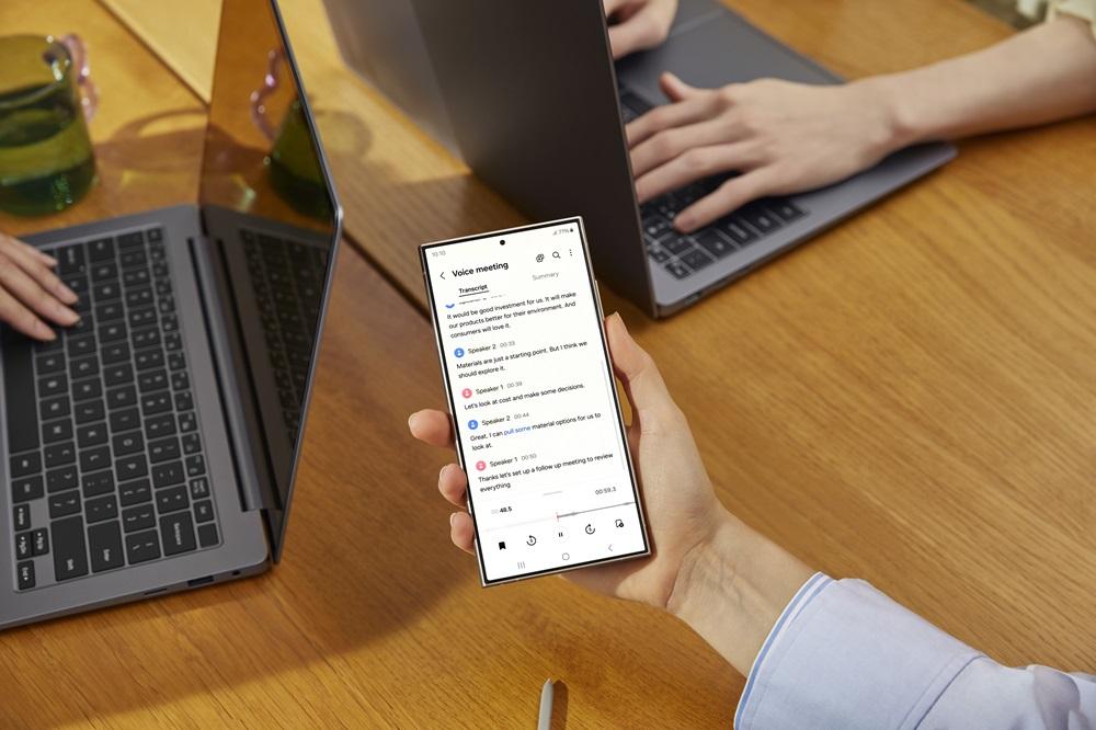 سامسونغ تعزز المزيد من أجهزة “Galaxy” بخاصية الذكاء الاصطناعي “One UI 6.1”
