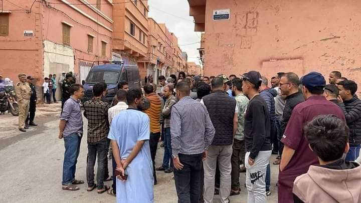 تجار يحتجون ضد السلطات بكلميم بعد تحريرها للملك العمومي