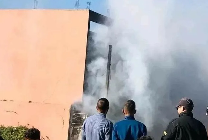 فضيحة كبرى: حريق يكشف عن تورط عناصر من القوات المساعدة في التلاعب بالكازوال في سيدي وساي