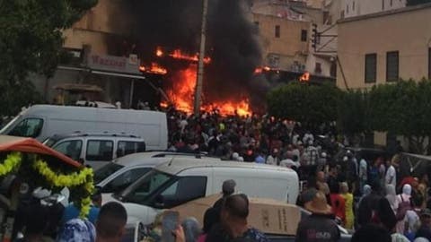 حريق قسارية بفاس يتسبب في وفاة سيدتين