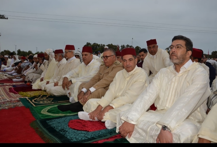 أجواء صلاة العيد بمصلى اكادير (صور)