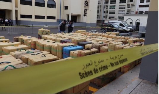“الديستي” تقود لإحباط محاولة تهريب 18 طن من الحشيش