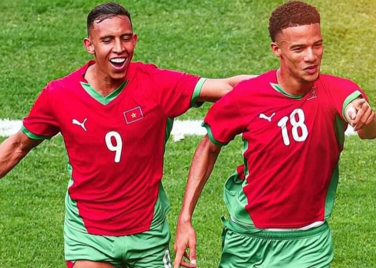 الأولمبي المغربي يتجاوز الاولمبي العراقي باستحقاق