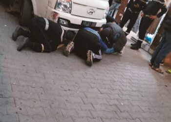 تدخلات تنهي اعتصام بائع متجول تحت عجلات شاحنة البلدية بتزنيت