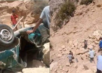 عون سلطة يلقى حتفه في انقلاب سيارة بجبال تارودانت