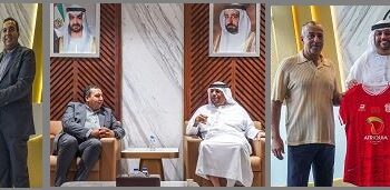 تعزيز التعاون الرياضي بين المغرب والإمارات: لقاء مثمر بين نادي حسنية أكادير ومجلس الشارقة الرياضي