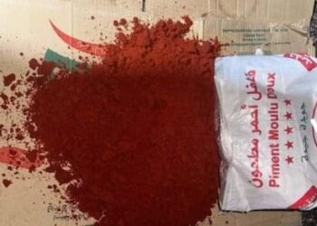مداهمة مستودع سري وحجز كميات كبيرة من التوابل المغشوشة بشتوكة آيت بها