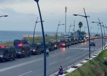 مدرعات عسكرية إسبانية وتعزيزات أمنية مغربية مشددة وإعتقالات بالجملة للحراكة بكل من الفنيدق وبني انصار