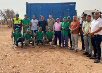 حملة نظافة واسعة بالدراركة لمحاربة المطارح العشوائية