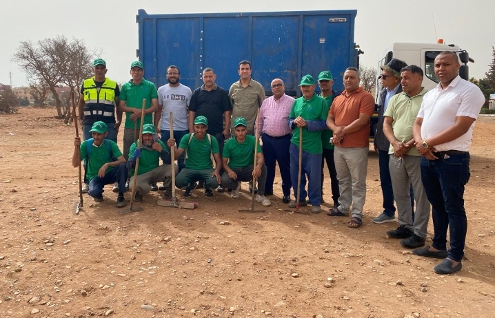 حملة نظافة واسعة بالدراركة لمحاربة المطارح العشوائية