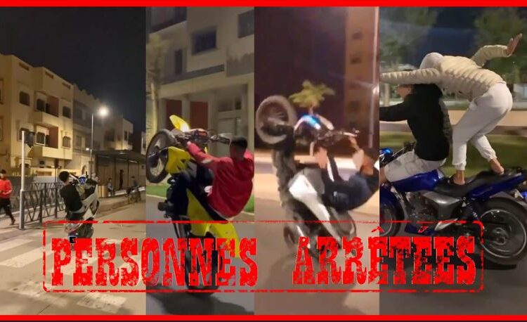 توقيف شخصين بأكادير للاشتباه في قيادتهما لدراجات نارية بشكل خطير في الشارع العام
