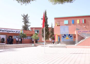 جهود الحكومة تبعث مدرسة المسيرة الخضراء بالحوز من تحت أنقاض الزلزال