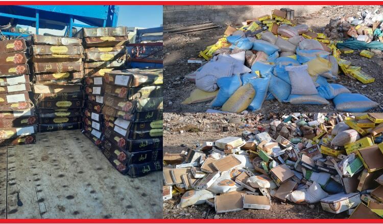 إنزكان: حملة أمنية مشتركة تسفر عن حجز أطنان من المواد الاستهلاكية الفاسدة