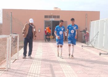 تحت إجراءات أمنية مشددة.. اتحاد شباب أكلو ينتصر على الرشاد البرحيلي (صور)