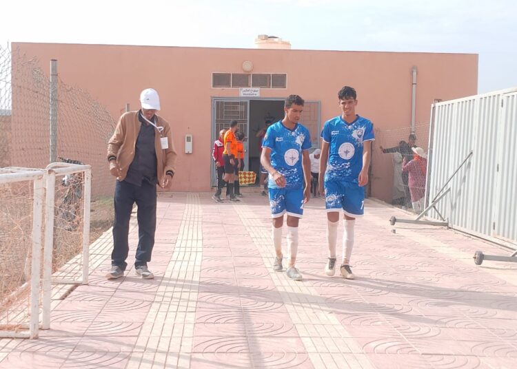 تحت إجراءات أمنية مشددة.. اتحاد شباب أكلو ينتصر على الرشاد البرحيلي (صور)