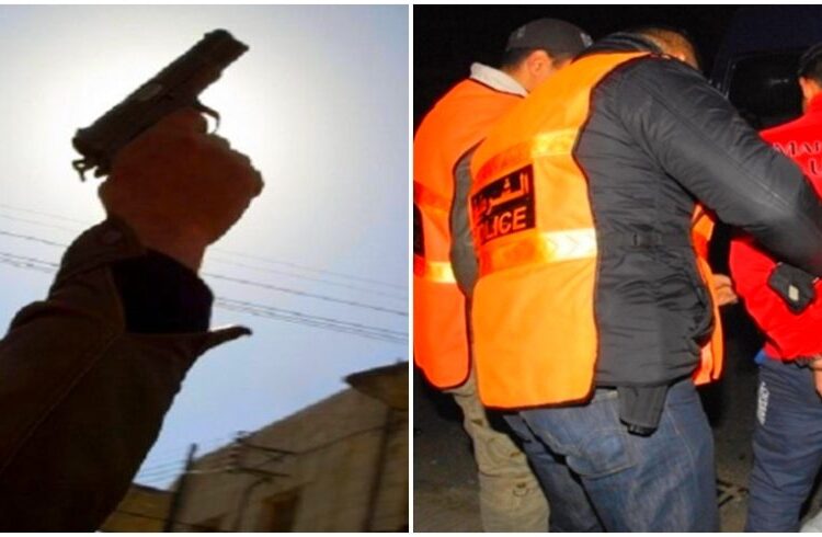 الأمن يطلق الرصاص لتوقيف مجرم اعترض سبيل فتاتين بتيزنيت