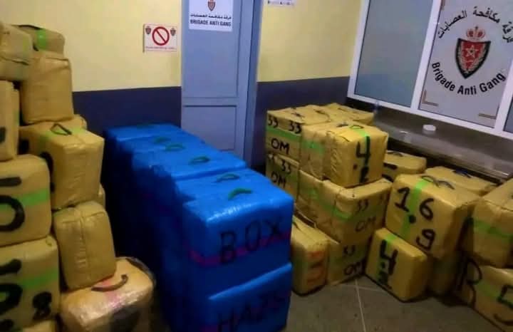 توقيف 21 شخصا ضمن شبكة للإتجار الدولي للمخدرات في اسفي