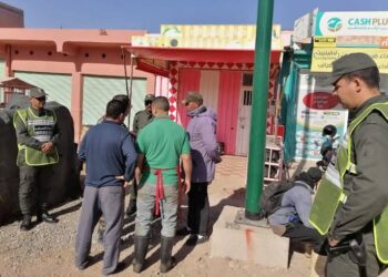 إنزكان : السلطات المحلية بالتمسية تواصل حملات تحرير الملك العمومي