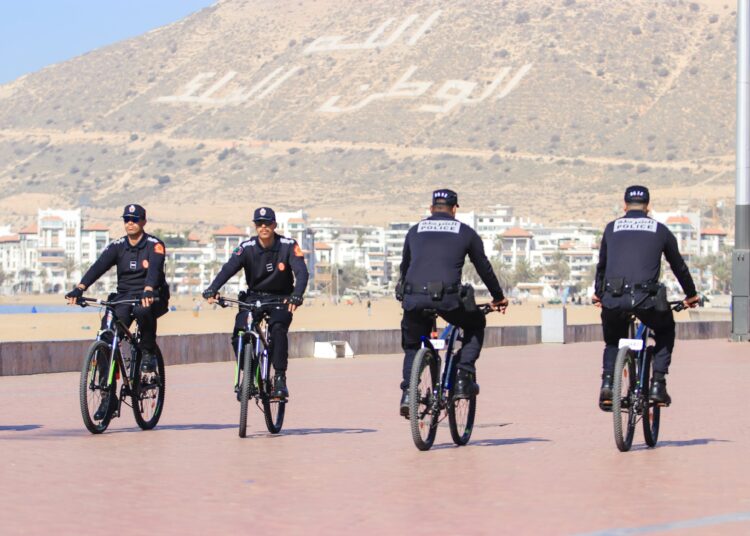 تحديث وعصرنة الأمن بأكادير.. دراجات هوائية لمراقبة الشريط الساحلي